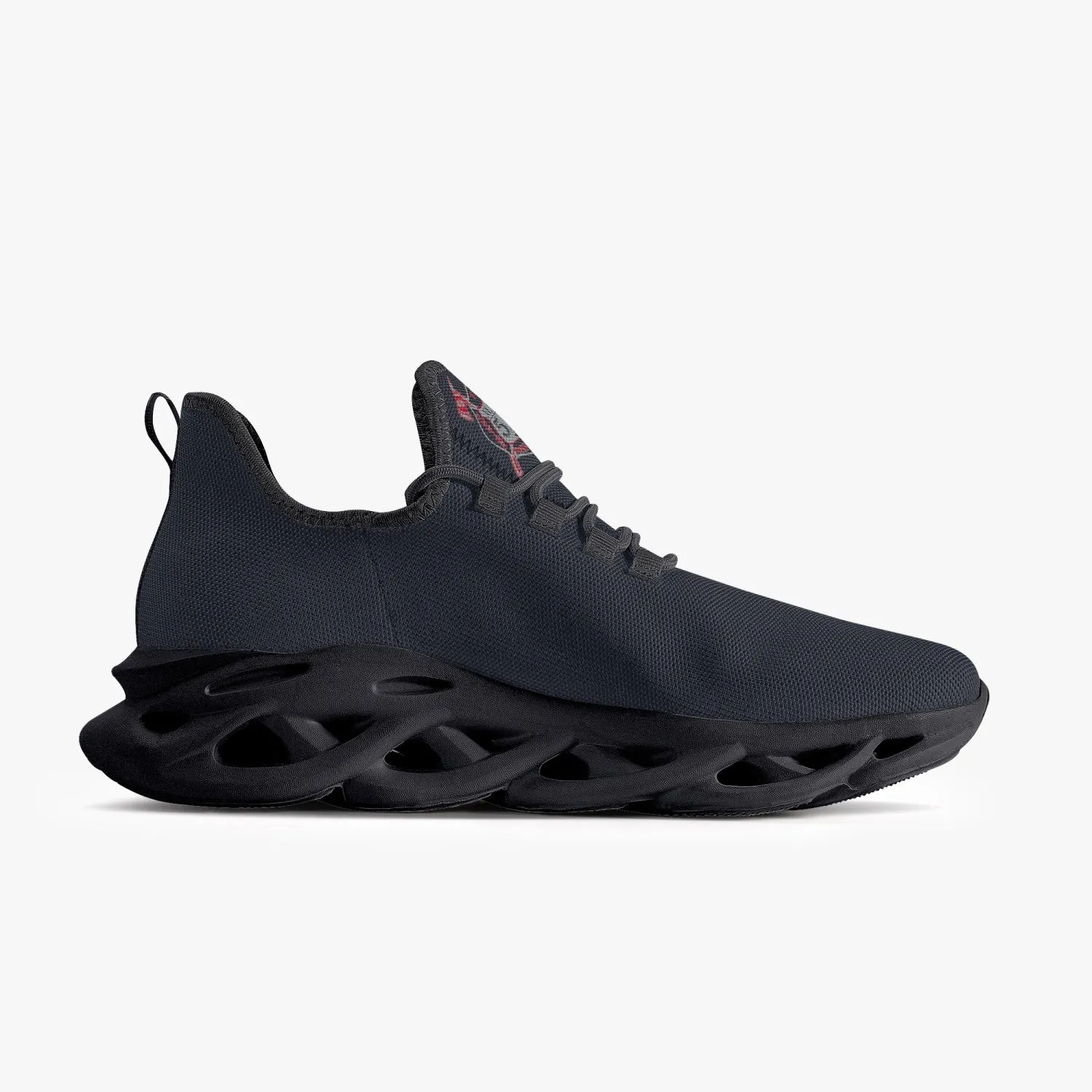 57 Logo Bounce Mesh Knit Sneakers - Black Sole