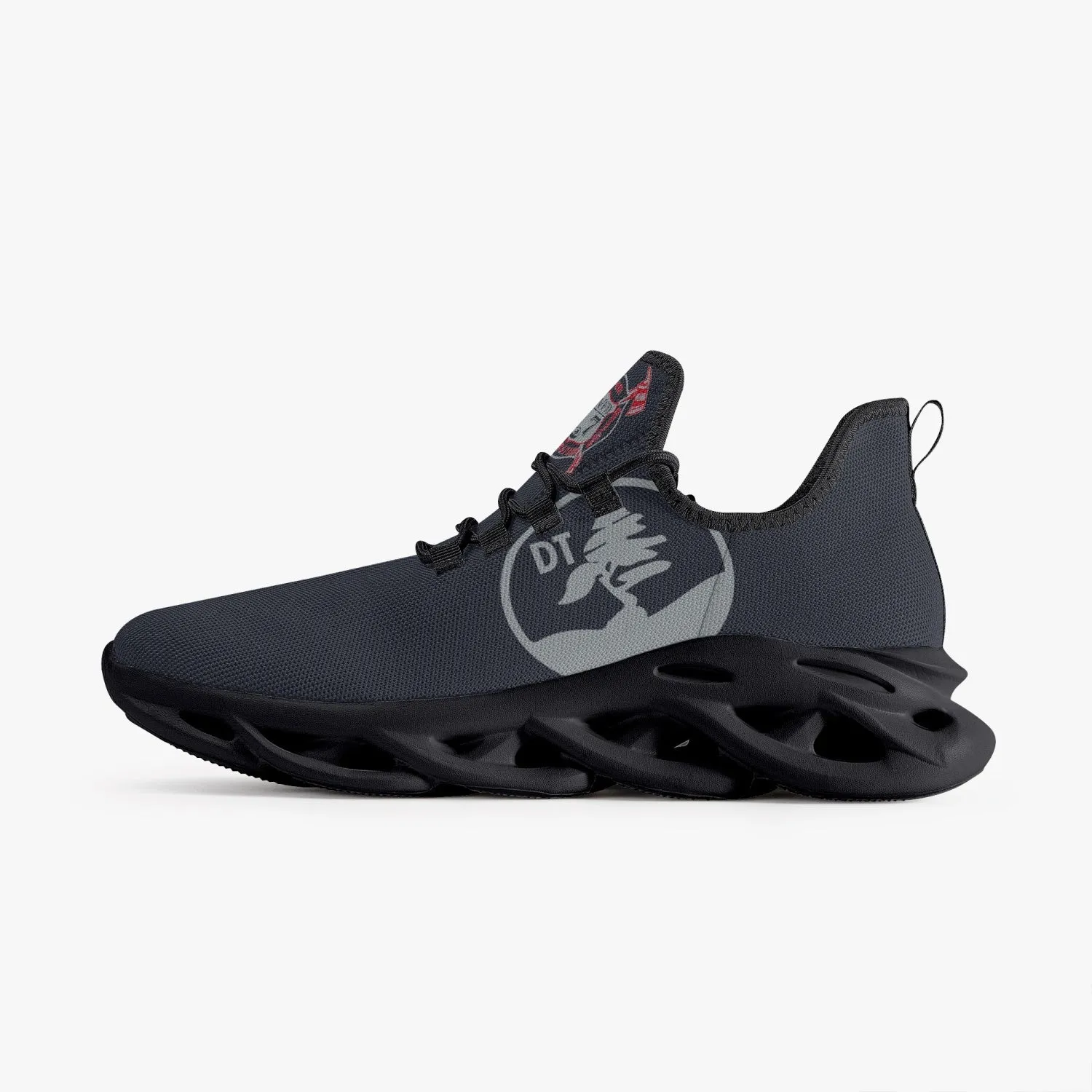 57 Logo Bounce Mesh Knit Sneakers - Black Sole