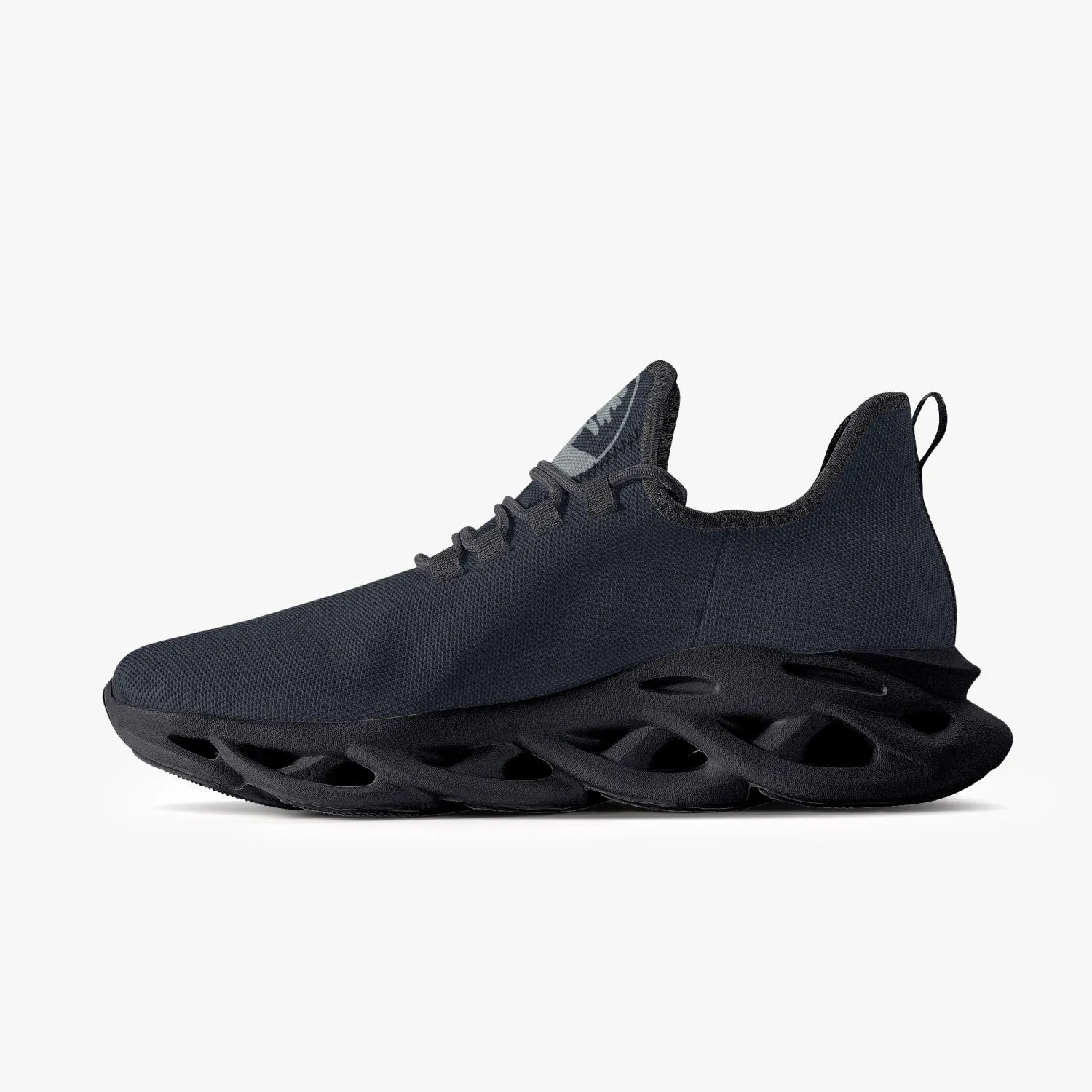 57 Logo Bounce Mesh Knit Sneakers - Black Sole