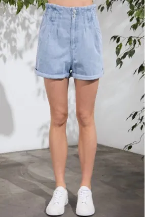 Aaron & Amber - Paperbag Jean Short