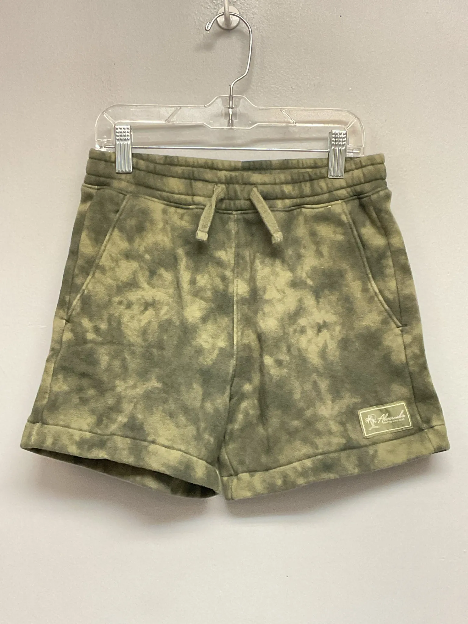 Abercrombie Size 10 Green Camouflage Cotton Blend Big Boys Shorts
