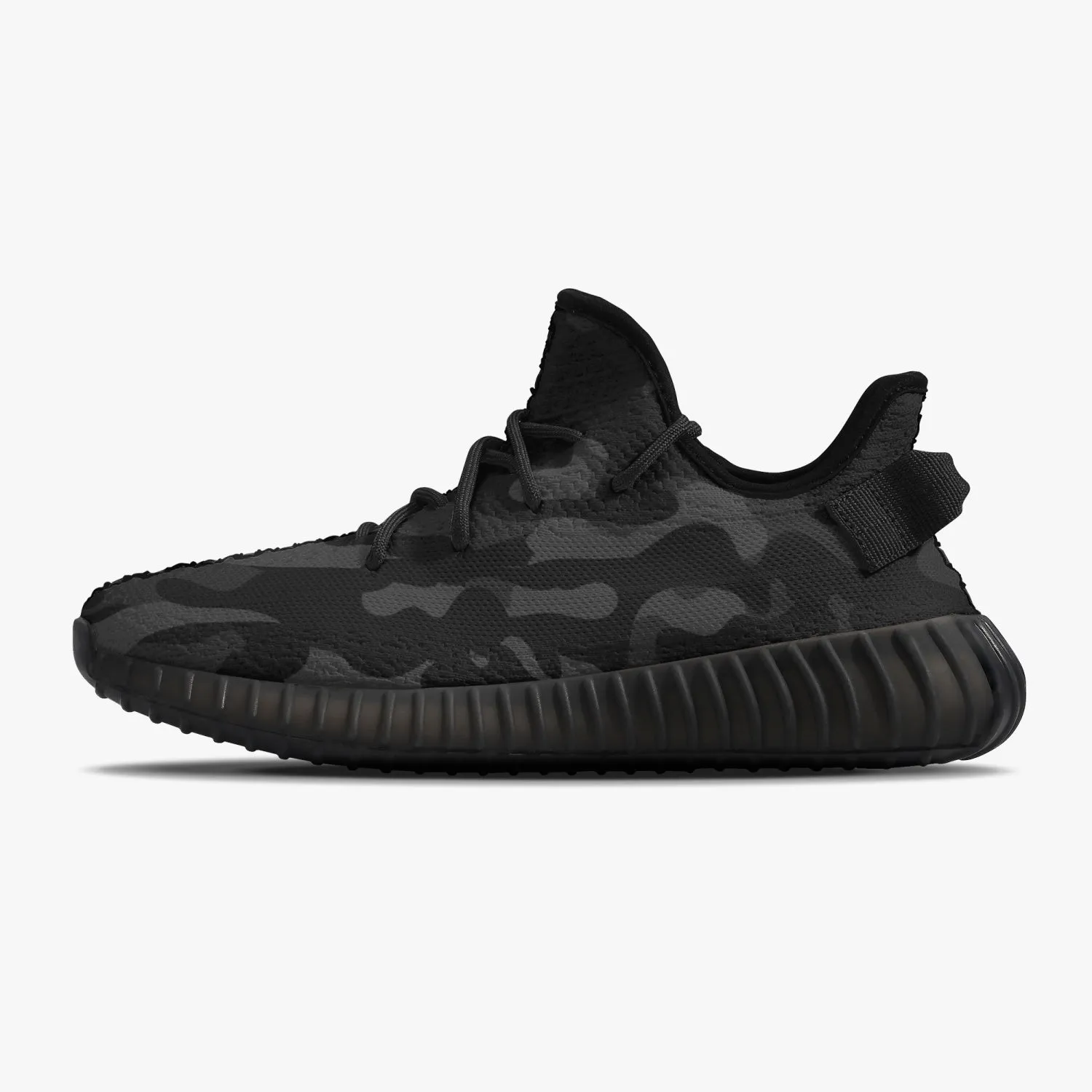 Black Camo Adult Unisex Mesh Knit Sneakers