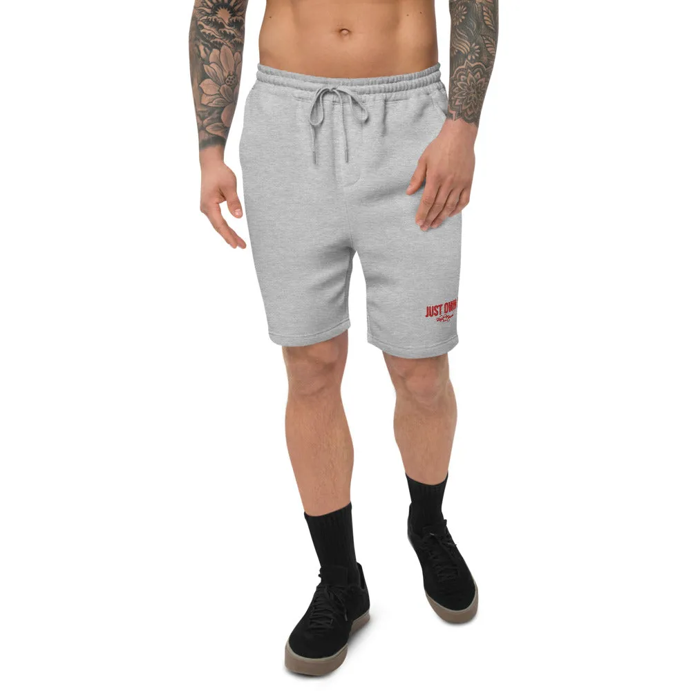 Black Mogul Just Own It Men's fleece shorts