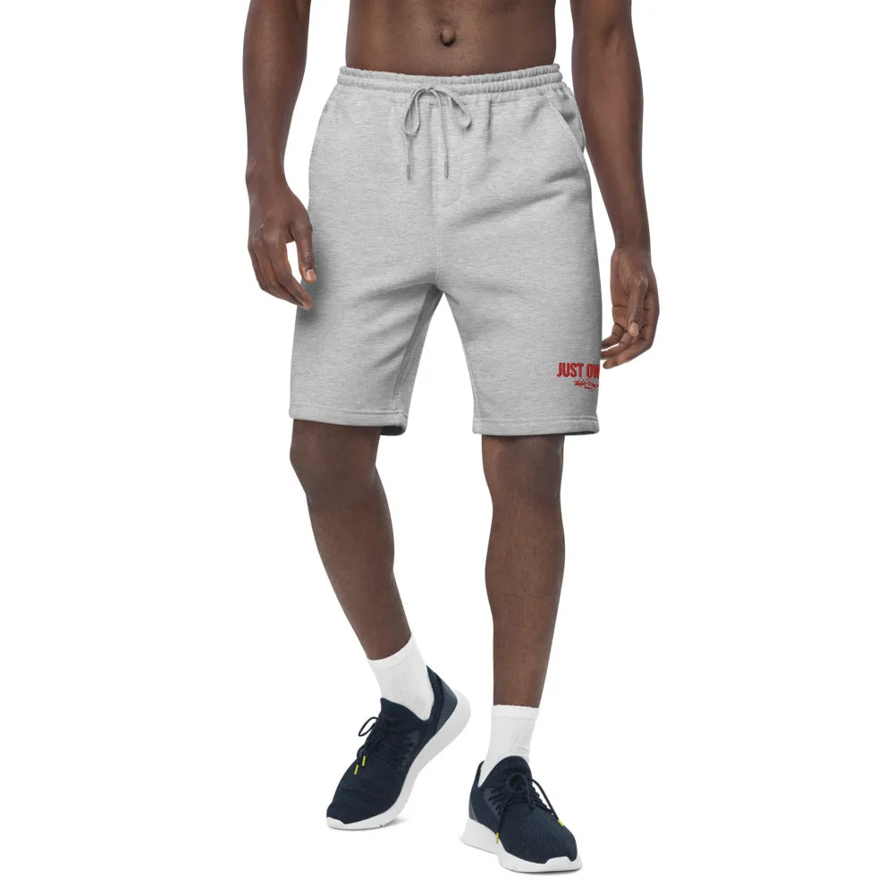 Black Mogul Just Own It Men's fleece shorts