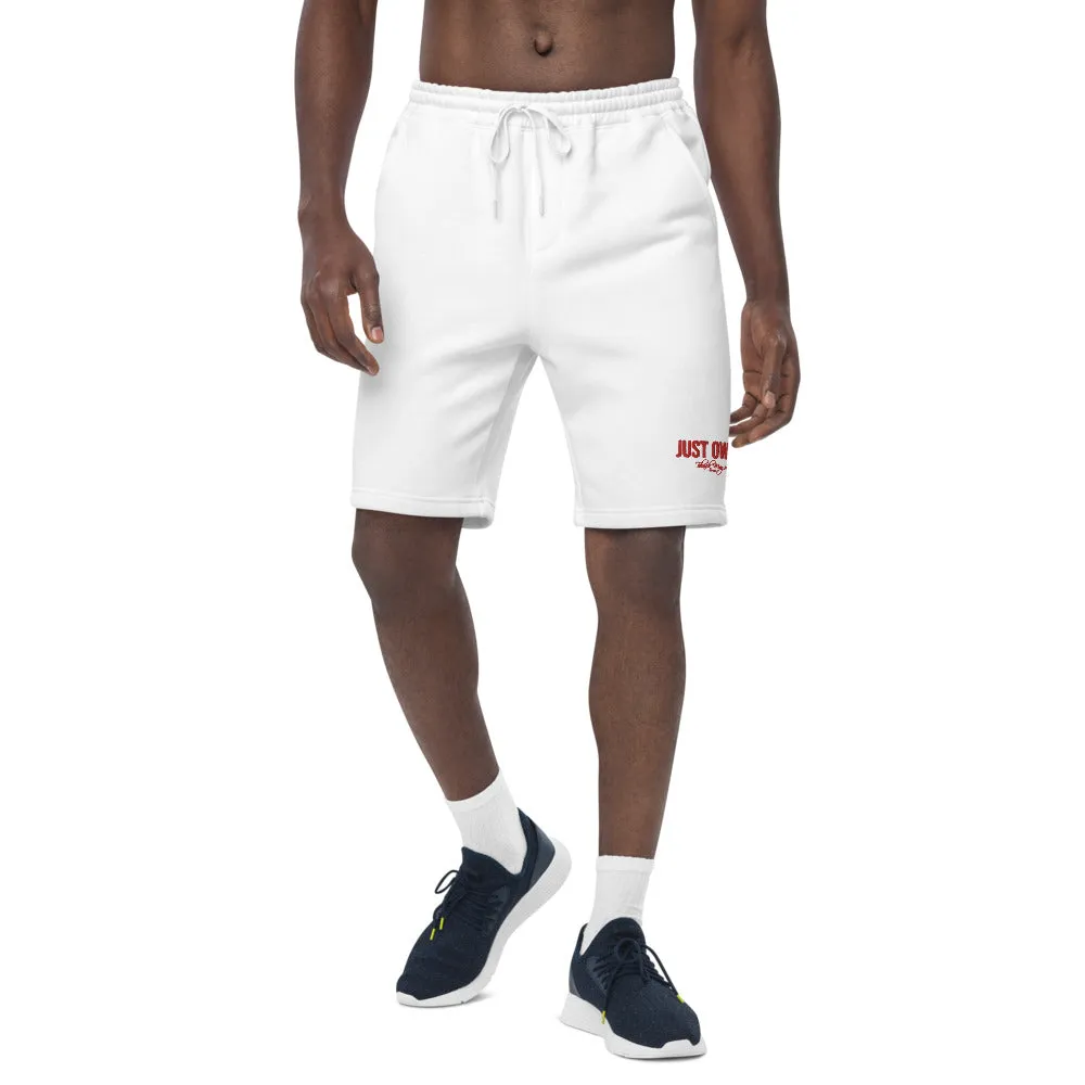 Black Mogul Just Own It Men's fleece shorts