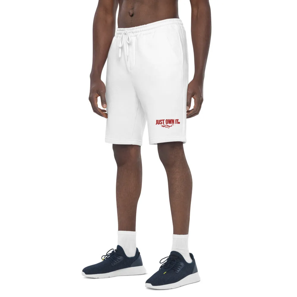 Black Mogul Just Own It Men's fleece shorts