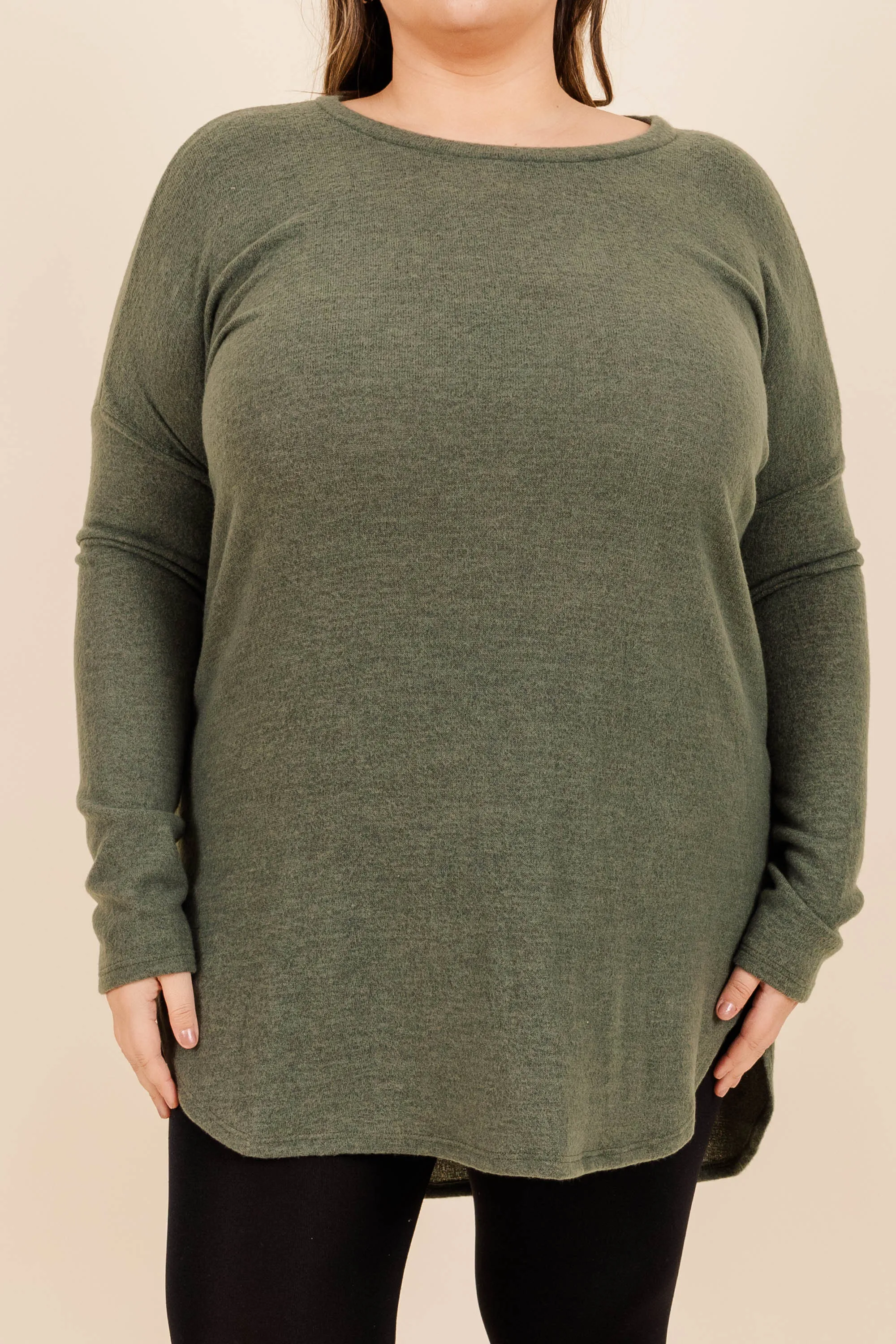 Cafe Cutie Tunic, Olive