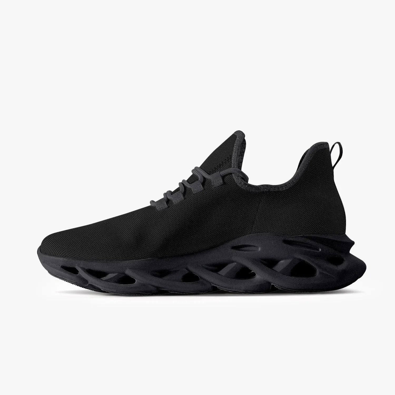 Detroit Bounce Mesh Knit Sneakers - Black Sole
