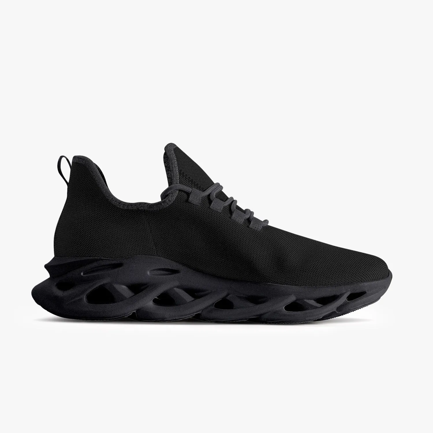 Detroit Bounce Mesh Knit Sneakers - Black Sole