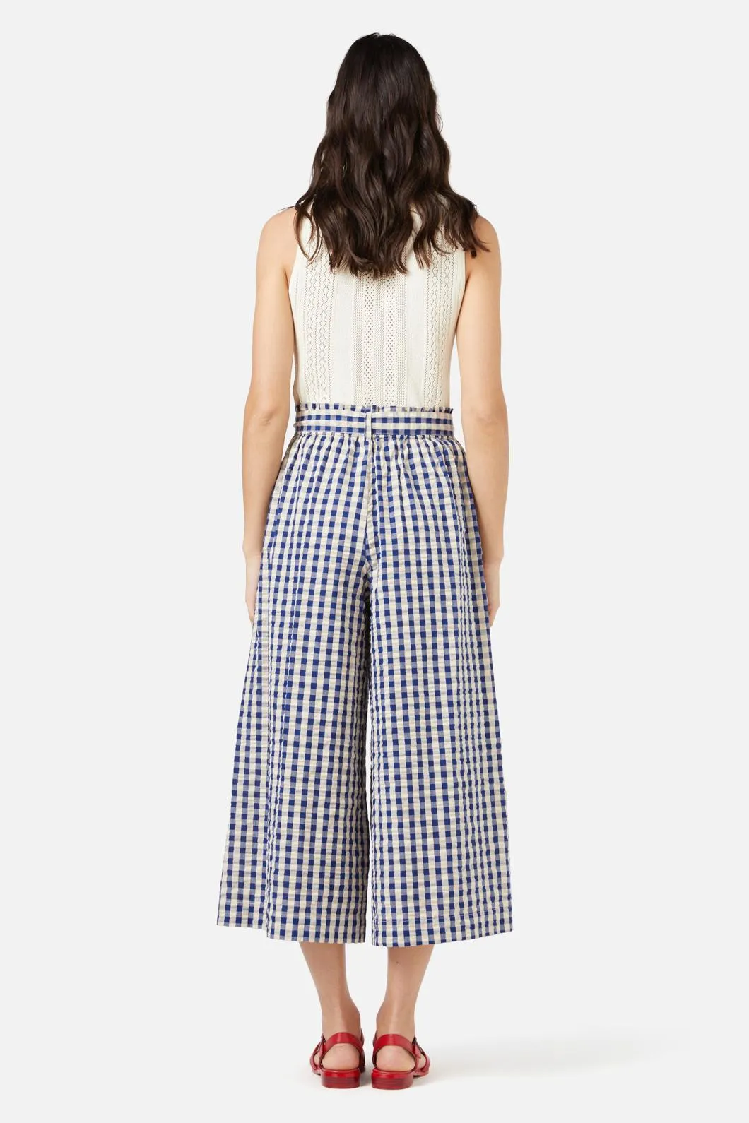 Greta Check Culotte