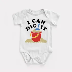 I Can Dig It Baby Bodysuit