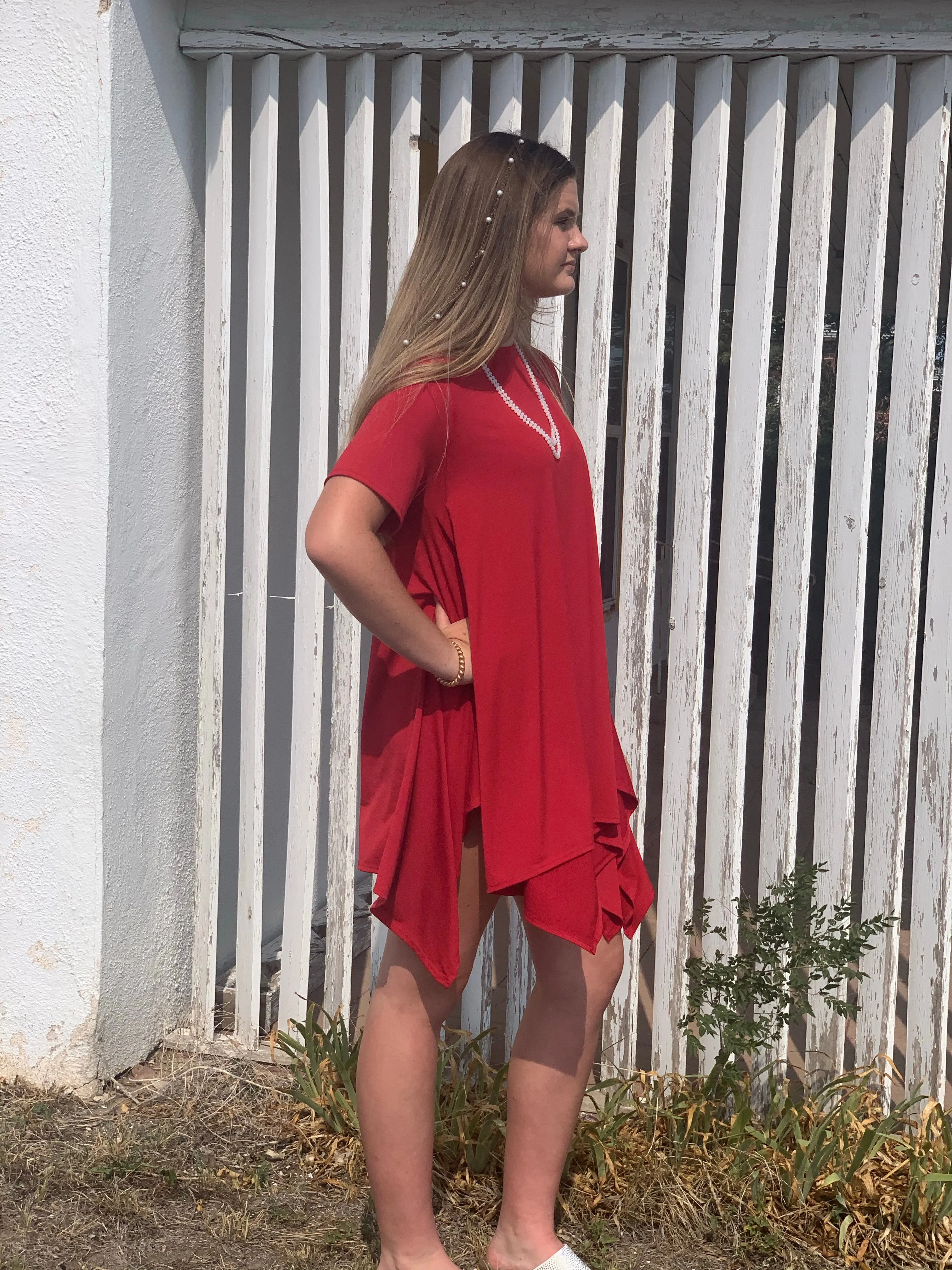 L&B Asymmetric Tunic (multiple colors)