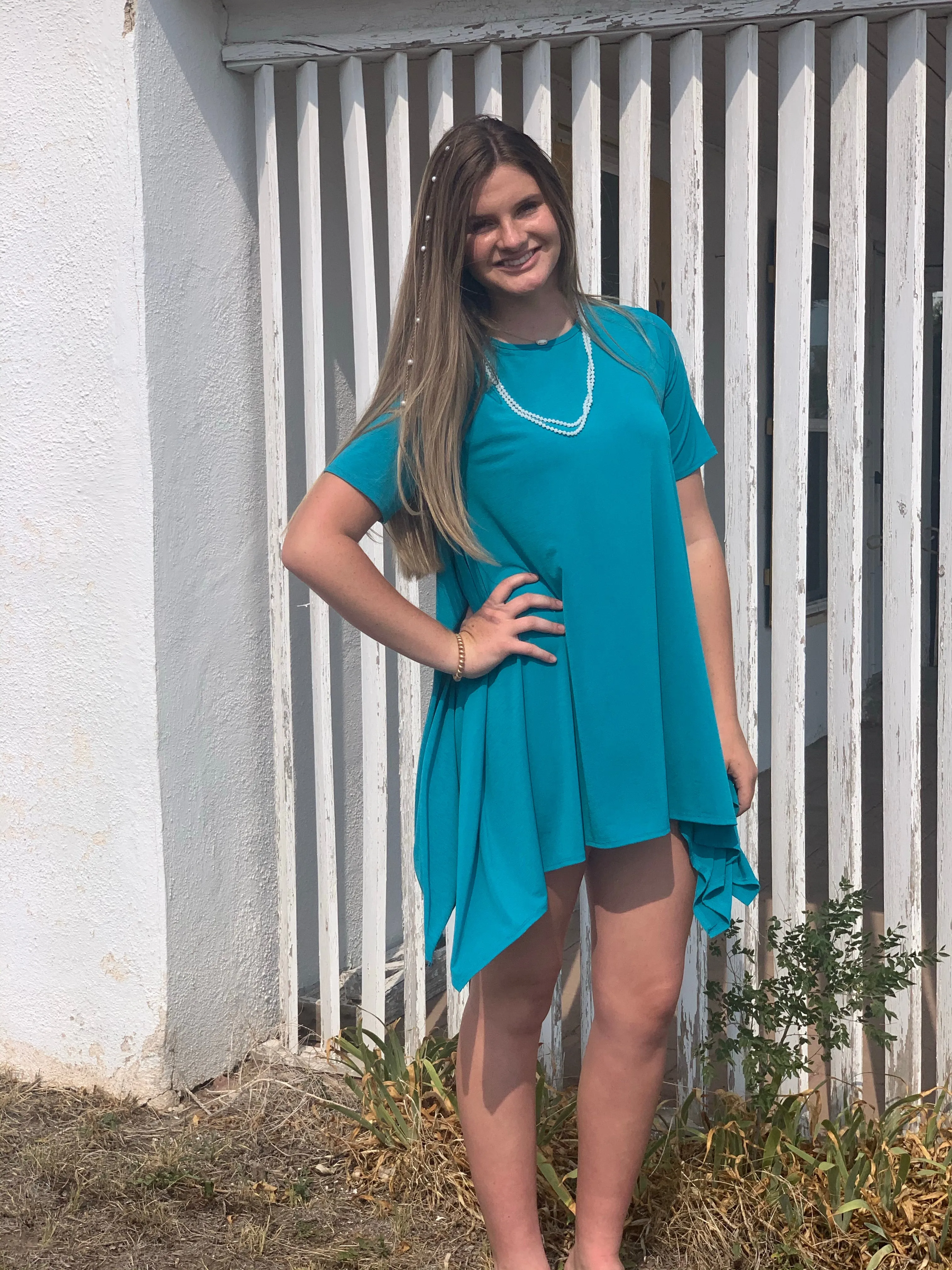 L&B Asymmetric Tunic (multiple colors)