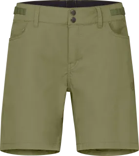 Norrøna Women&#x27;s Femund Cotton Shorts Loden Green | Buy Norrøna Women&#x27;s Femund Cotton Shorts Loden Green here | Outnorth